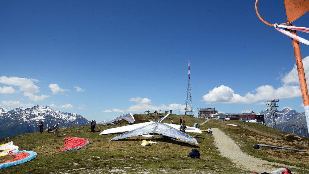 Venet Gipfelhuette Hotel Zams Luaran gambar
